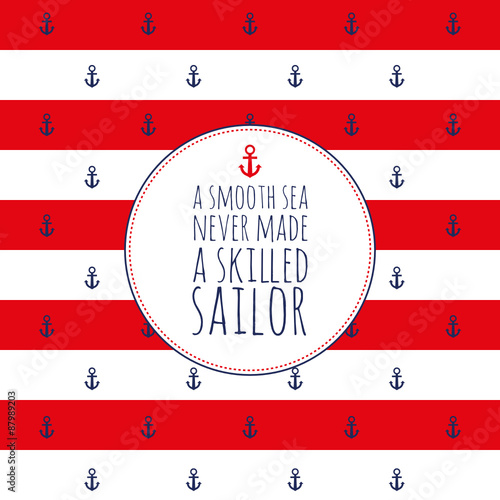 Anchor Red Pattern