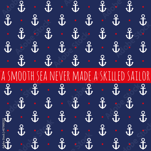 Anchors and polka dots