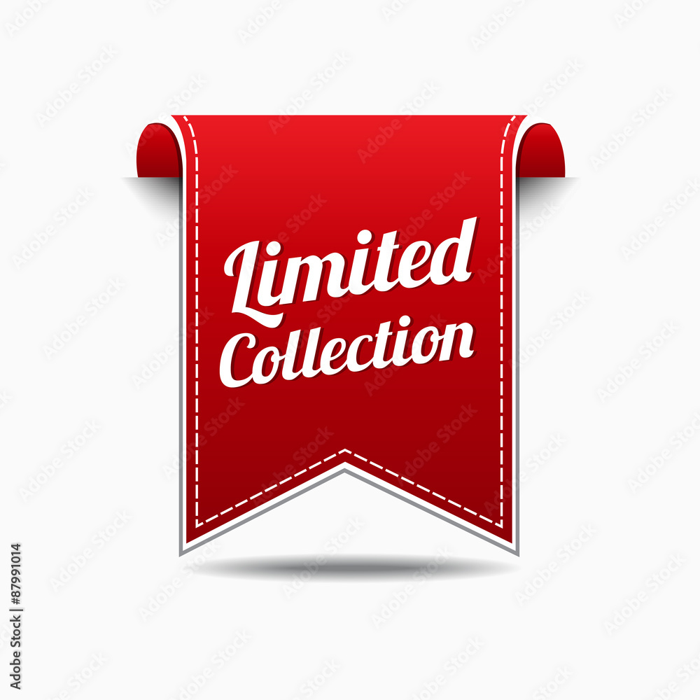 Fototapeta premium Limited Collection Red Vector Icon Design