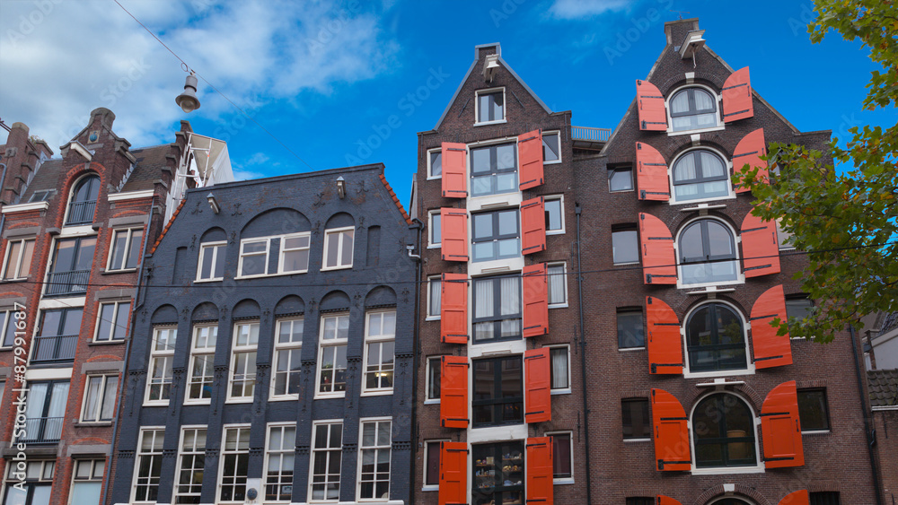 Old buildings in Amsterdam