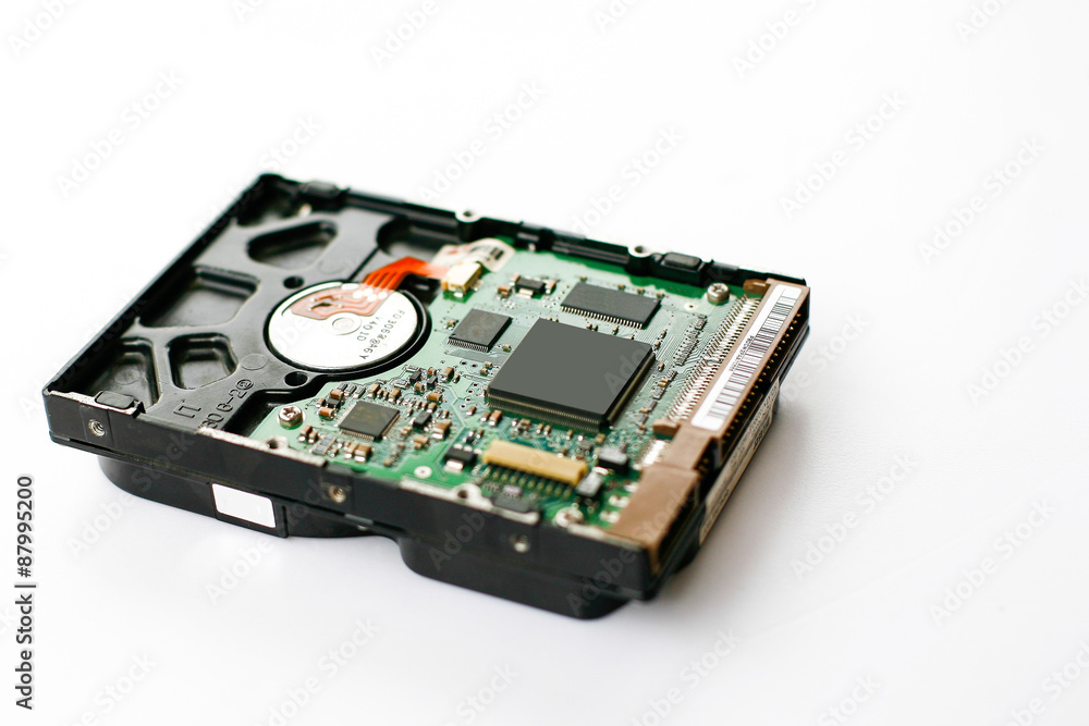 Hardisk for personal computer isolated Hardisk for personal computer isolated