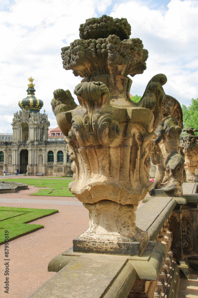 Obraz premium Dresden, Zwinger museum