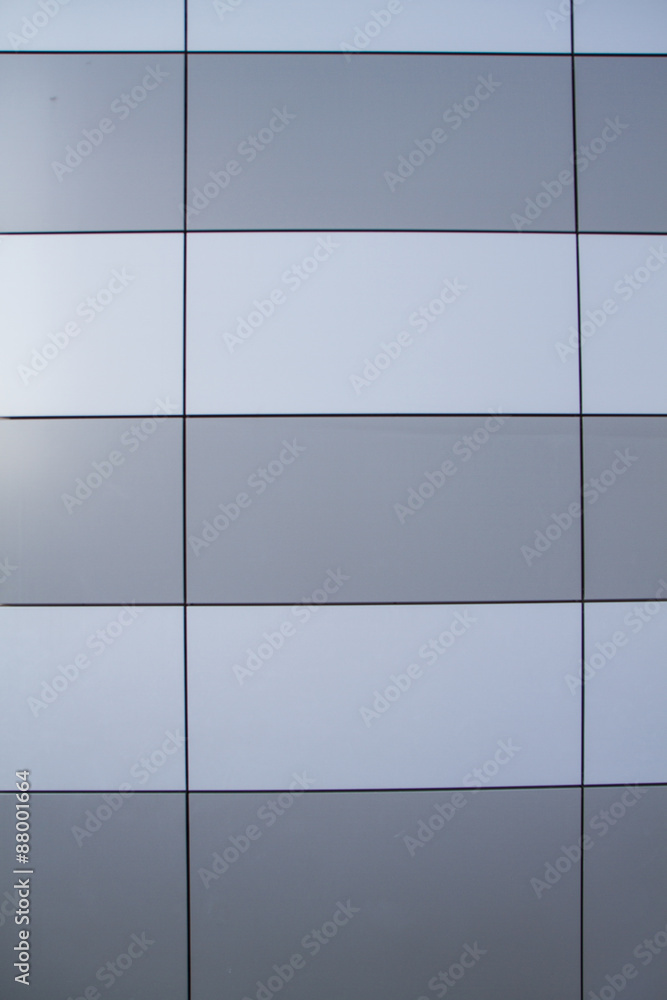 wall in metal with geometric pattern and symmetric wall in metal with geometric pattern and symmetric