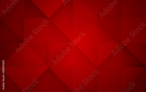 Abstract mosaic red background. Vector Illustration