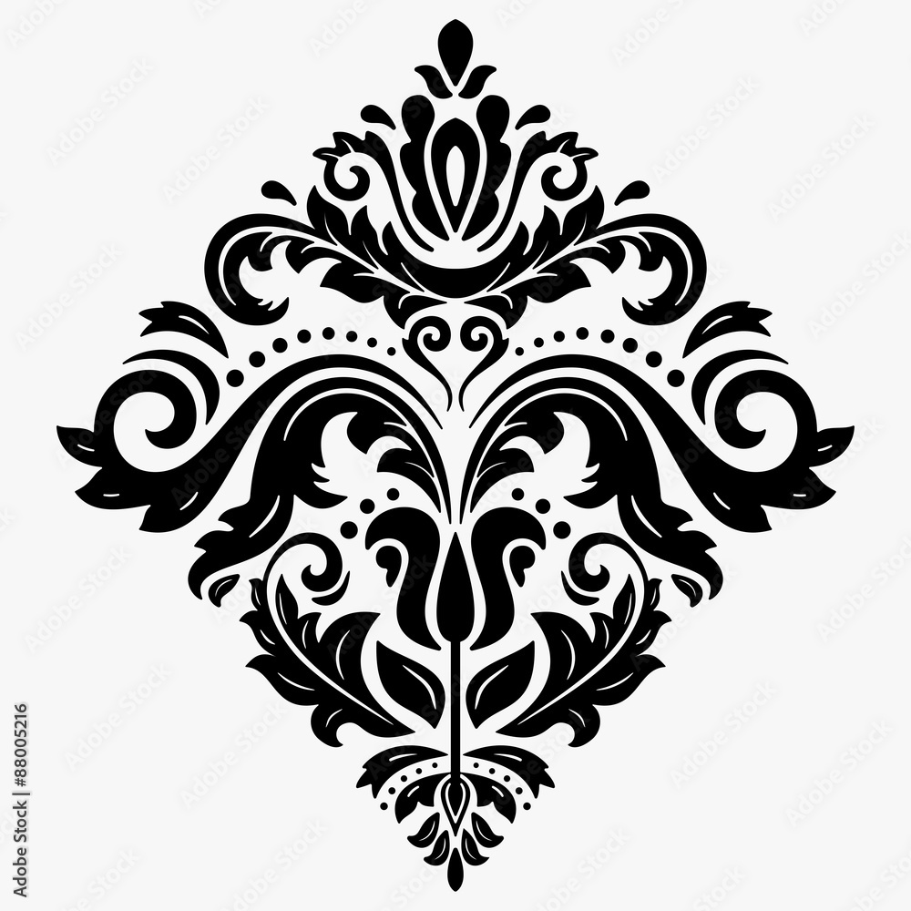Orient Abstract Vector Pattern Orient Abstract Vector Pattern