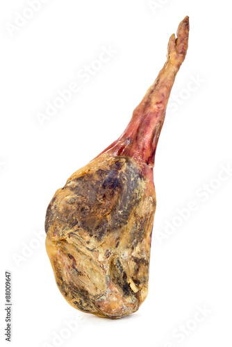 a leg of spanish jamon serrano