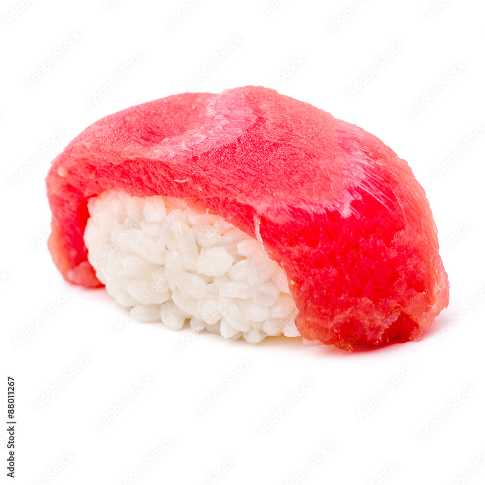 Sushi roll isolated on white Sushi roll isolated on white