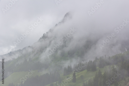 Ausblick von der Kanzel / Oberjoch © honorick