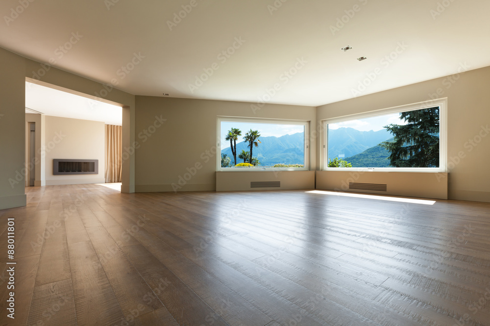 Obraz premium Interior of empty house