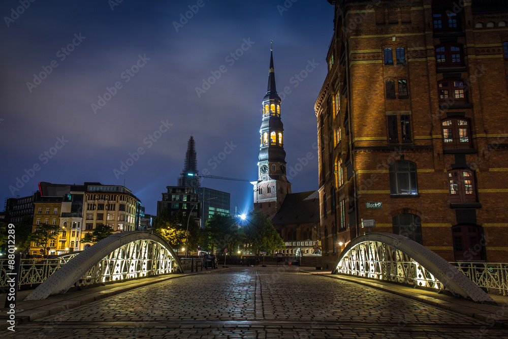 Naklejka premium Hamburg - Germany