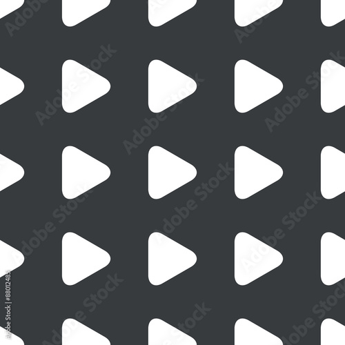 Straight black play button pattern