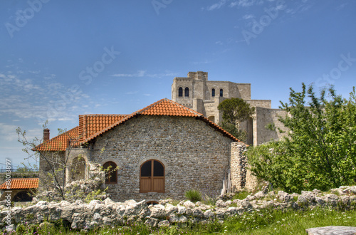 The castle of Kruje, Albania
