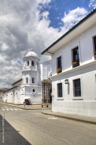 Street in the town of Popayan in Colombia
 photo