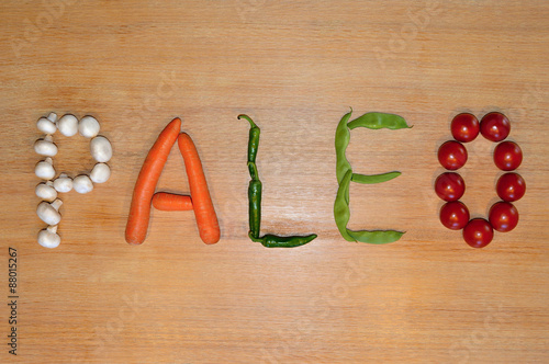 Vegetable writing: Paleo