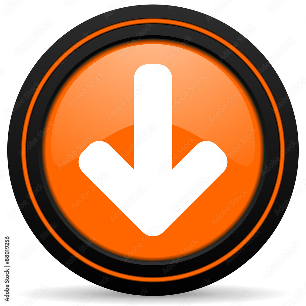 download arrow orange icon arrow sign download arrow orange icon arrow sign