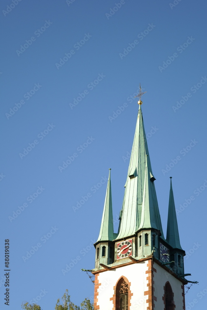 Green steeple