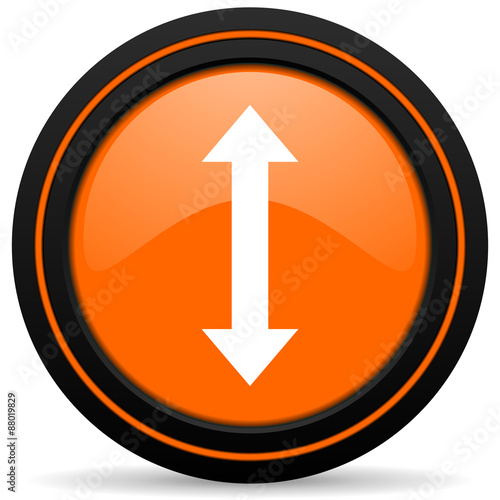 Free Download arrow orange icon - GFXLoad