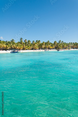 Caribbean sea and beach © dade80