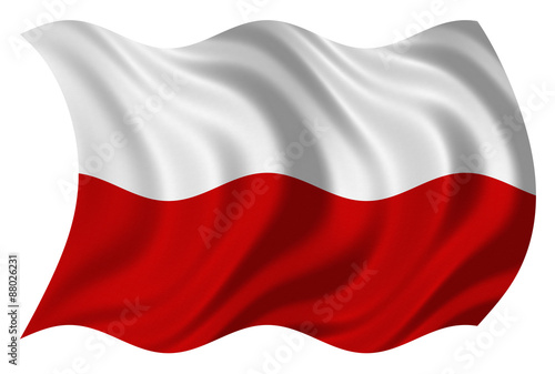Flag of Poland photo