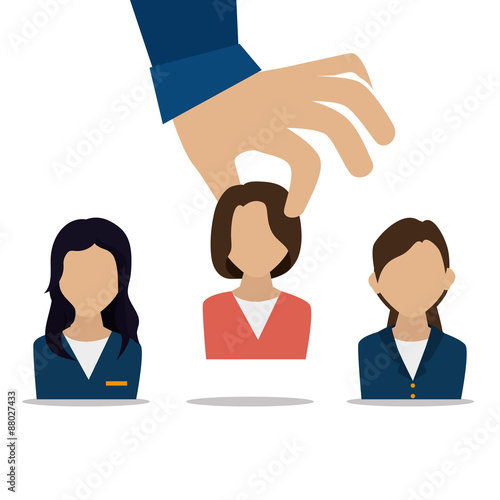 Human resources design.