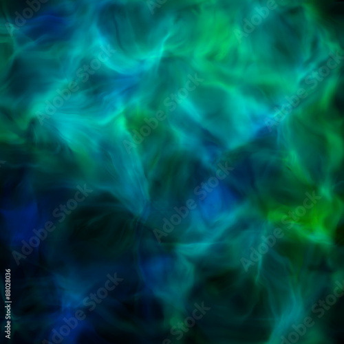 Abstract background with dark blue and green stains
