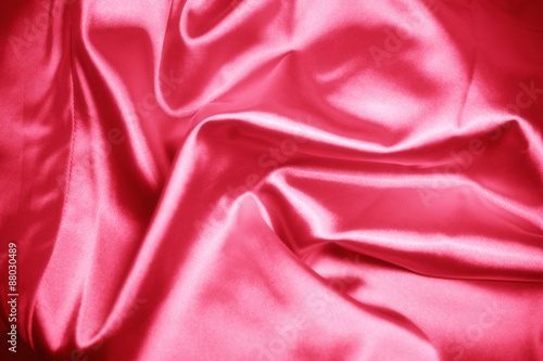 texture of a pink silk