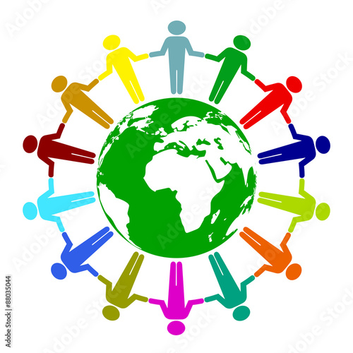 Peace unity icon