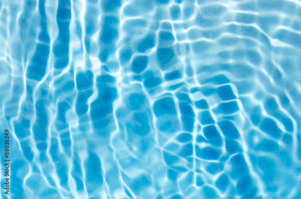 Obraz premium blue water background