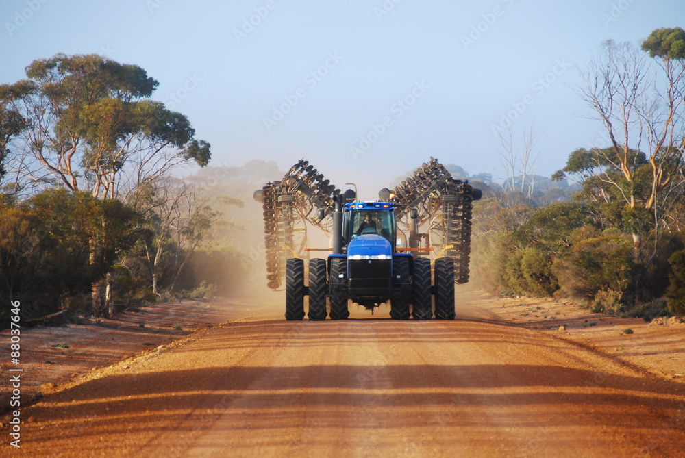 Fototapeta premium Big Tractor