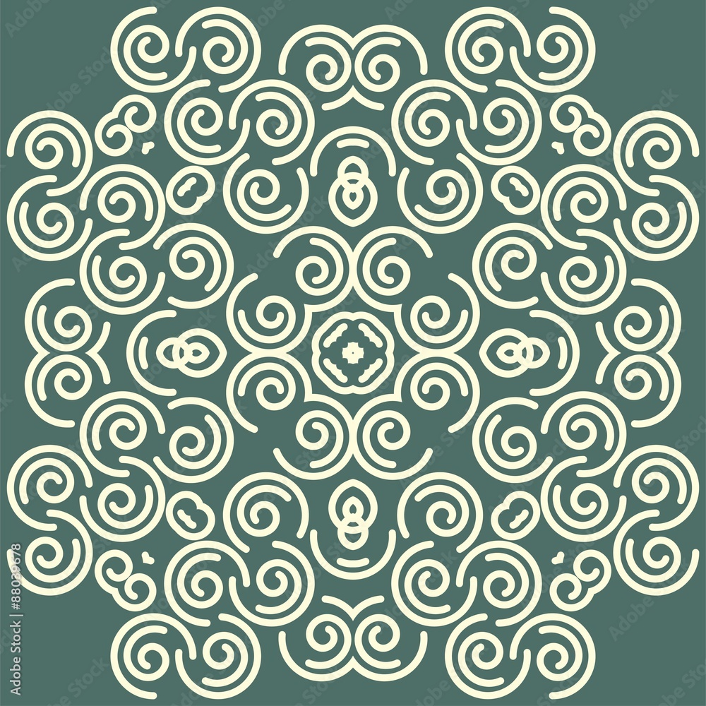 Abstract background with damask pattern Abstract background with damask pattern