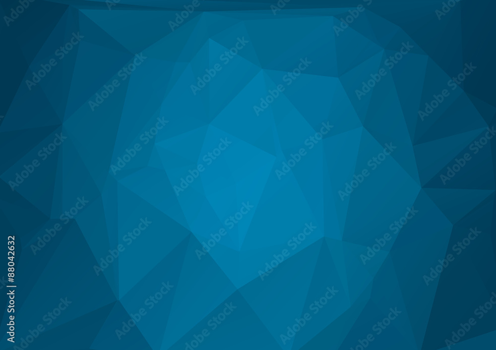 Abstract blue Geometric Background for Design - obrazy, fototapety, plakaty 
