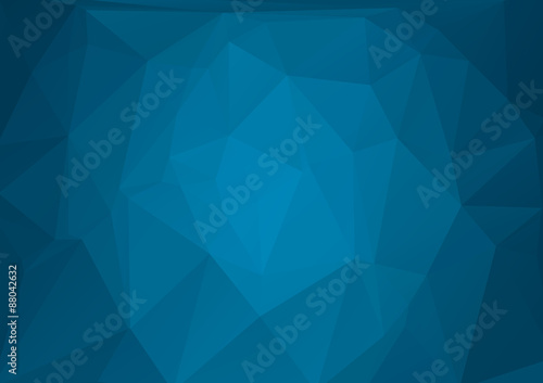 Abstract blue Geometric Background for Design