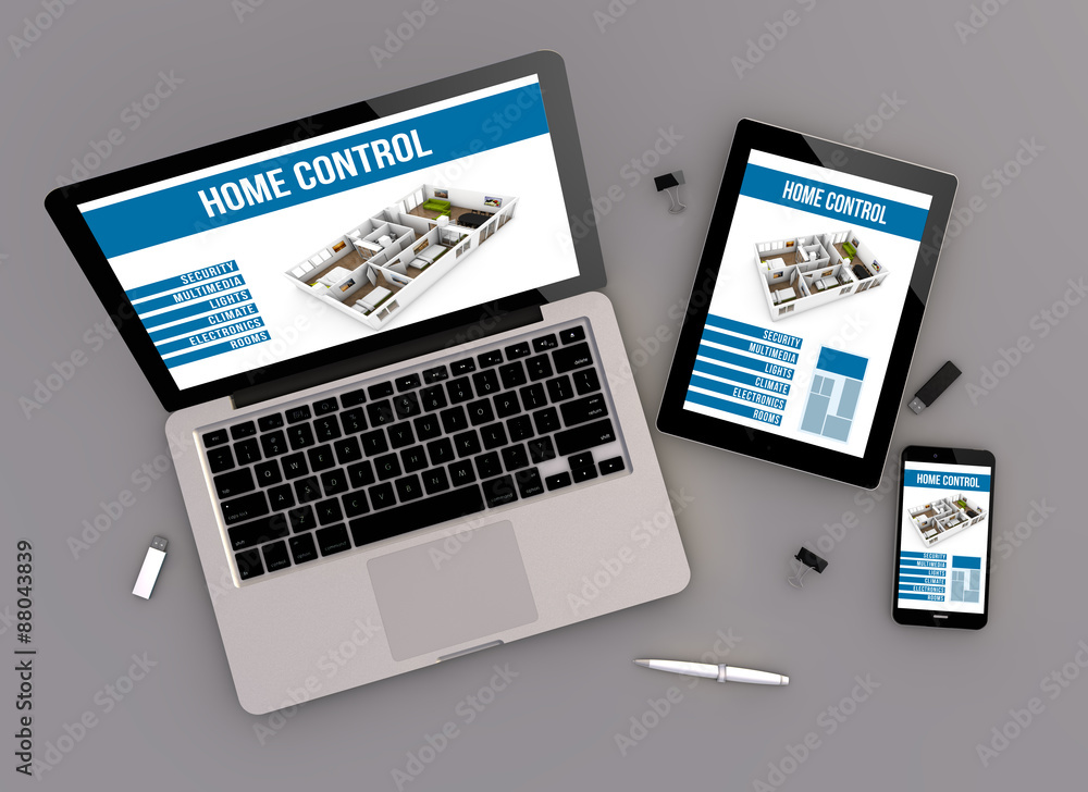 responsive design home control zenith view responsive design home control zenith view