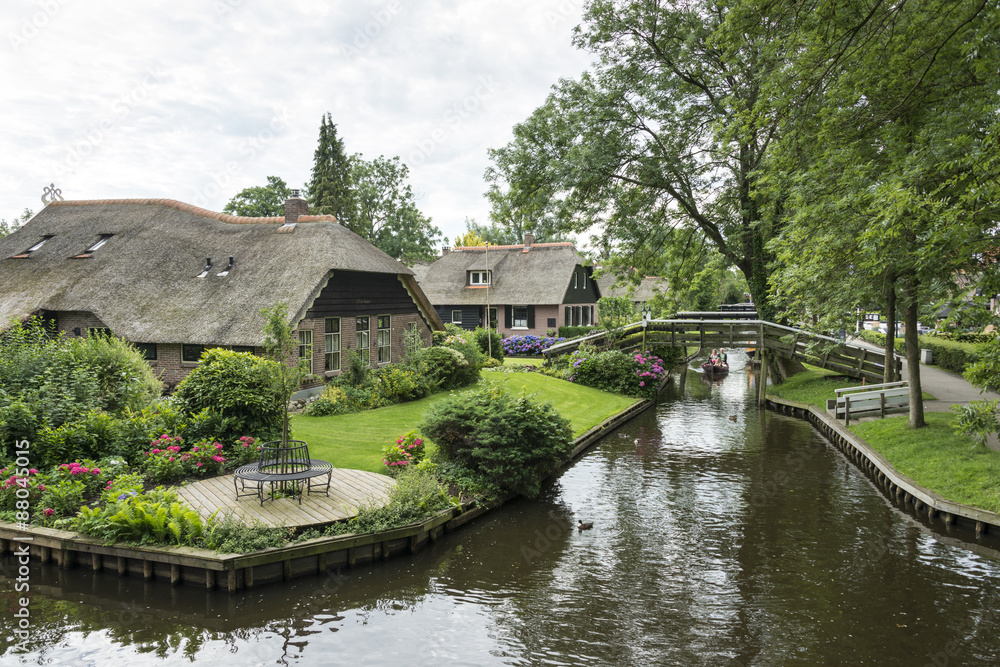 dutch venice of the north called Giethoorn
