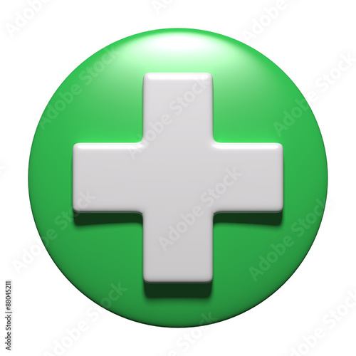 3d pharmacy symbol