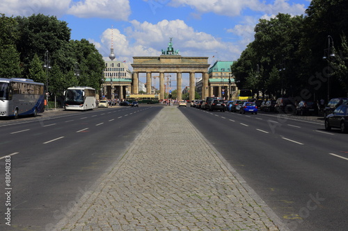 Brandenburg Gate in Berlin - Symbol of Germany.