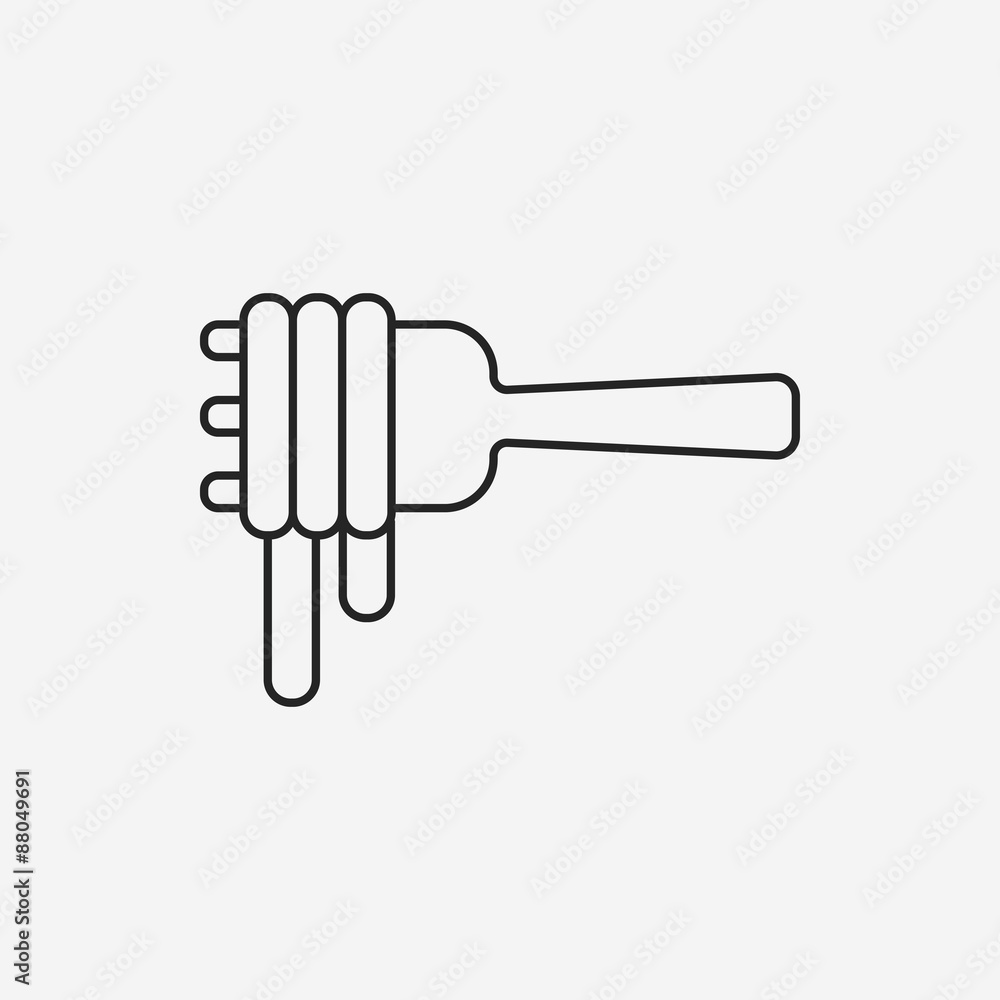 tableware line icon tableware line icon
