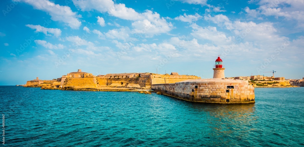 St. Elmo Lighthouse in Valletta