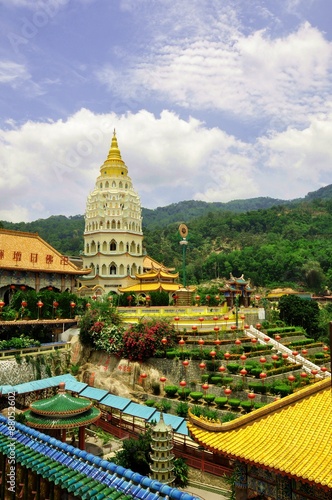 Kek Lok Si Temple located in Ayer Itam Penang Malaysia © malaysiaguy