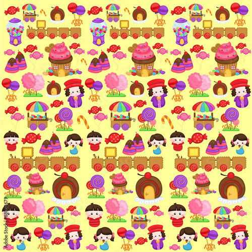 Candyland Background