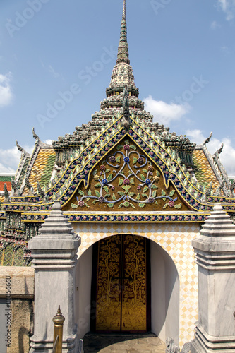 Wat Phra Kaew  Emerald Buddha Temple  bangkok  Thailand