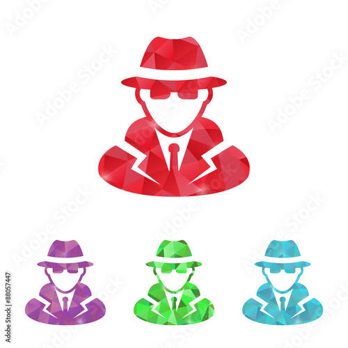 vector illustration of modern icon