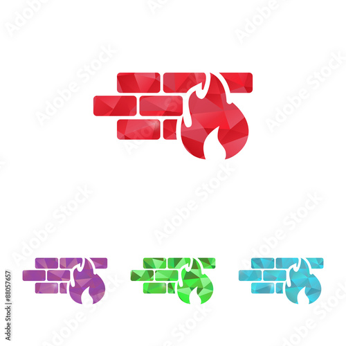 vector illustration of modern icon