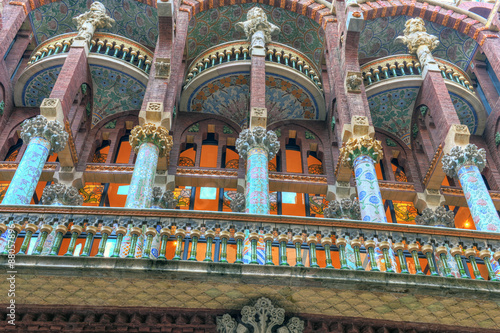 Palace of Catalan Music, Barcelona, Catalonia, Spain