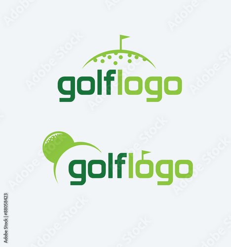 Vector Golf Logo Design