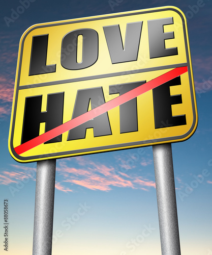 love or hate © kikkerdirk
