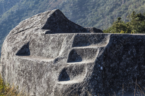 Machu Picchu, Peruvian  Historical Sanctuary  and a World Herita photo