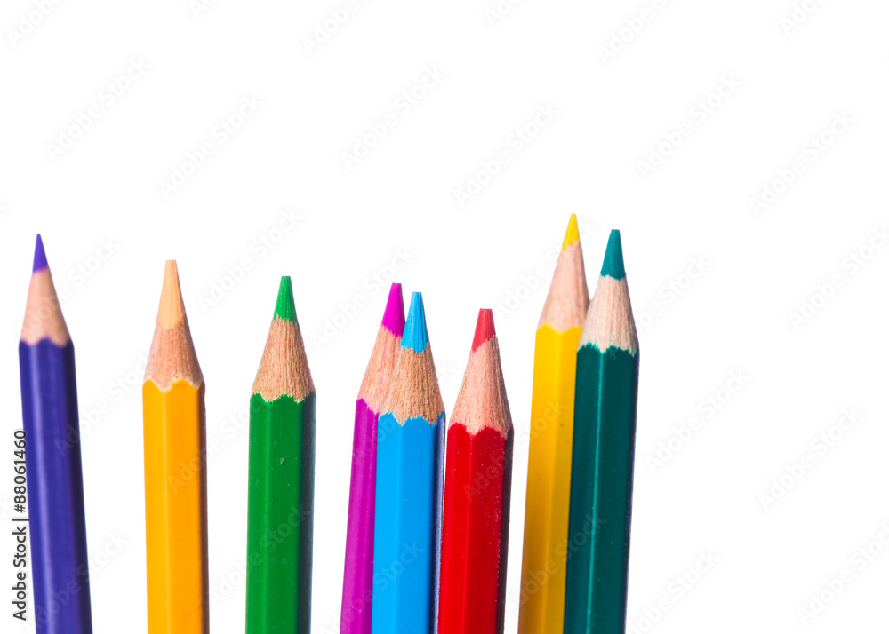 Fototapeta premium Multicolored pencils