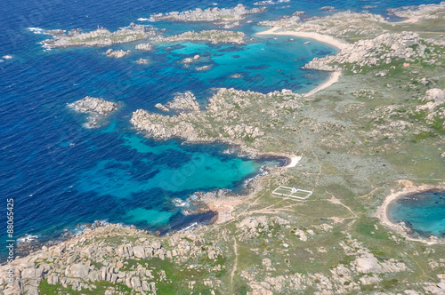 corse du sud, vue aérienne