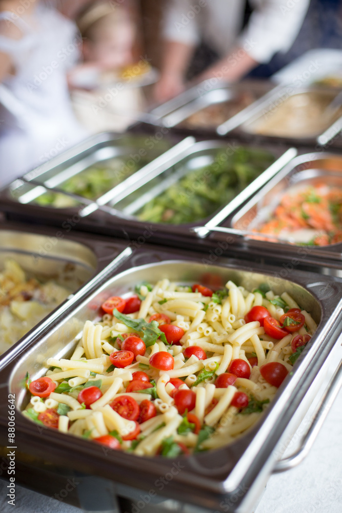 Pasta mit Tomate und Rucola Pasta mit Tomate und Rucola